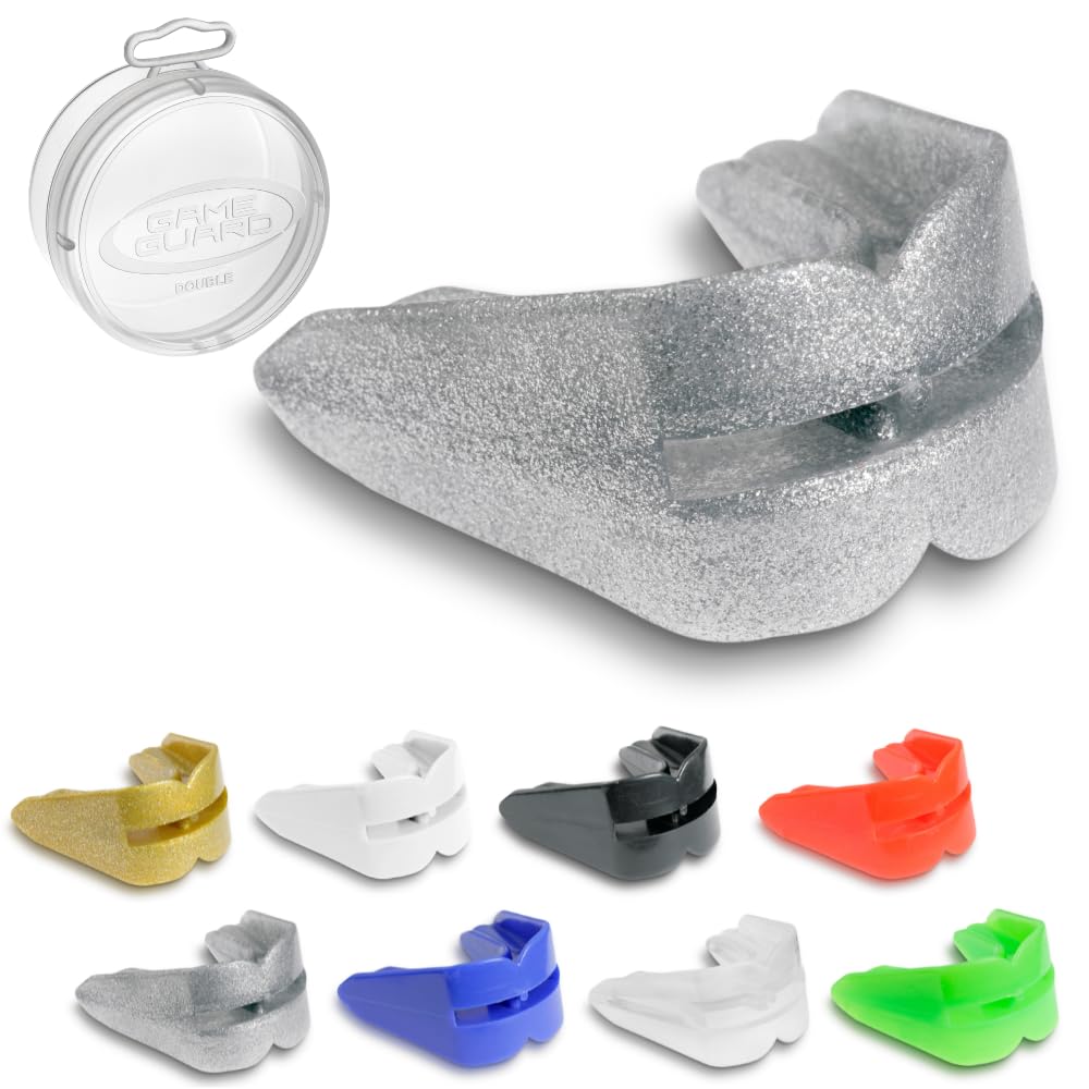 GAME GUARD - Protector bucal DOBLE/Protector de encías - para dientes superiores e inferiores - Protector bucal, Aprobado por CE, Boxeo, MMA, Deportes — view 8
