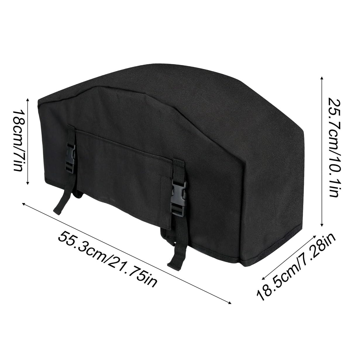 Riven Housse de treuil, Heavy Duty étanche pour remorque Housse de protection contre les intempéries pour l'intérieur et l'extérieur Protection de treuil électrique