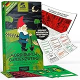 💫 UNVERGESSLICHES ERLEBNIS - ‘Mord durch Gartenzwerg’ bietet euch einen spannungsvollen Tatort voller geheimnisvoller Intrigen für eine Dinnerparty welche lange in Erinnerung bleiben wird