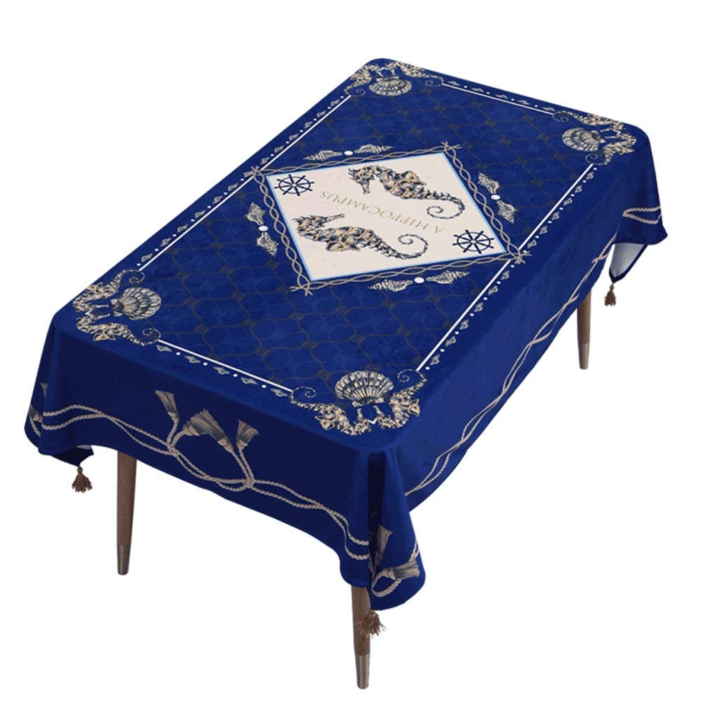 Nappe en velours américain rectangulaire 70x70 cm pour table basse