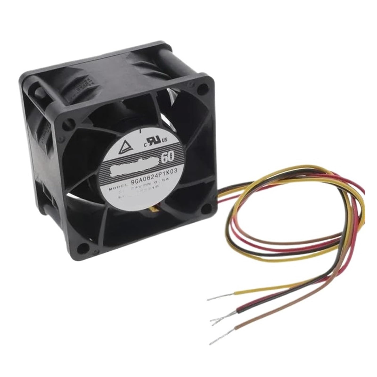 ZBWZXBDJ 9GA0624P1K03 24VDC FAN 60X60X38mm 12W 4wire 14800RPM