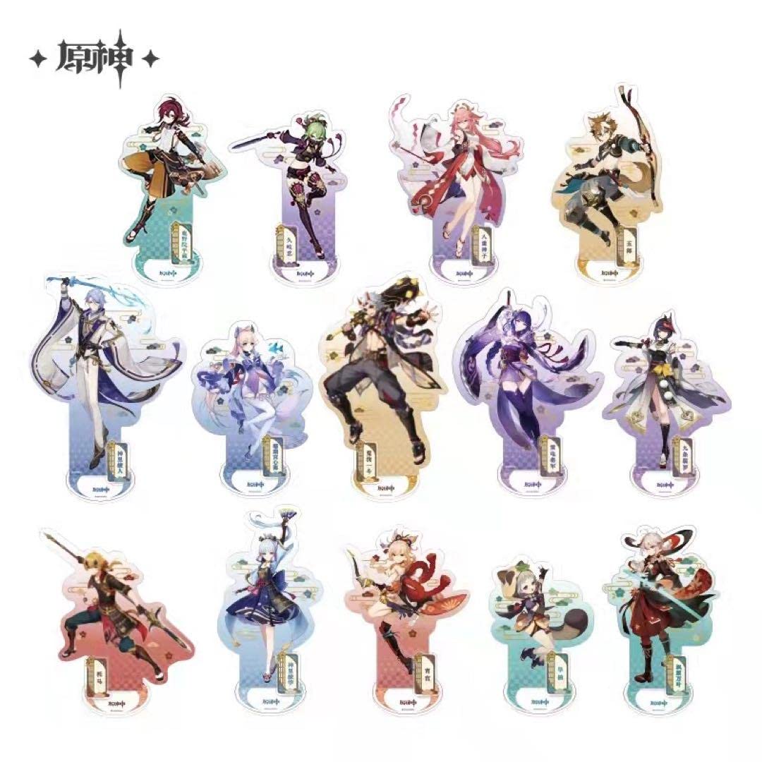 Amazon.co.jp: 【原神 雷電将軍 アクスタ 公式正規品 雷神 アクリル
