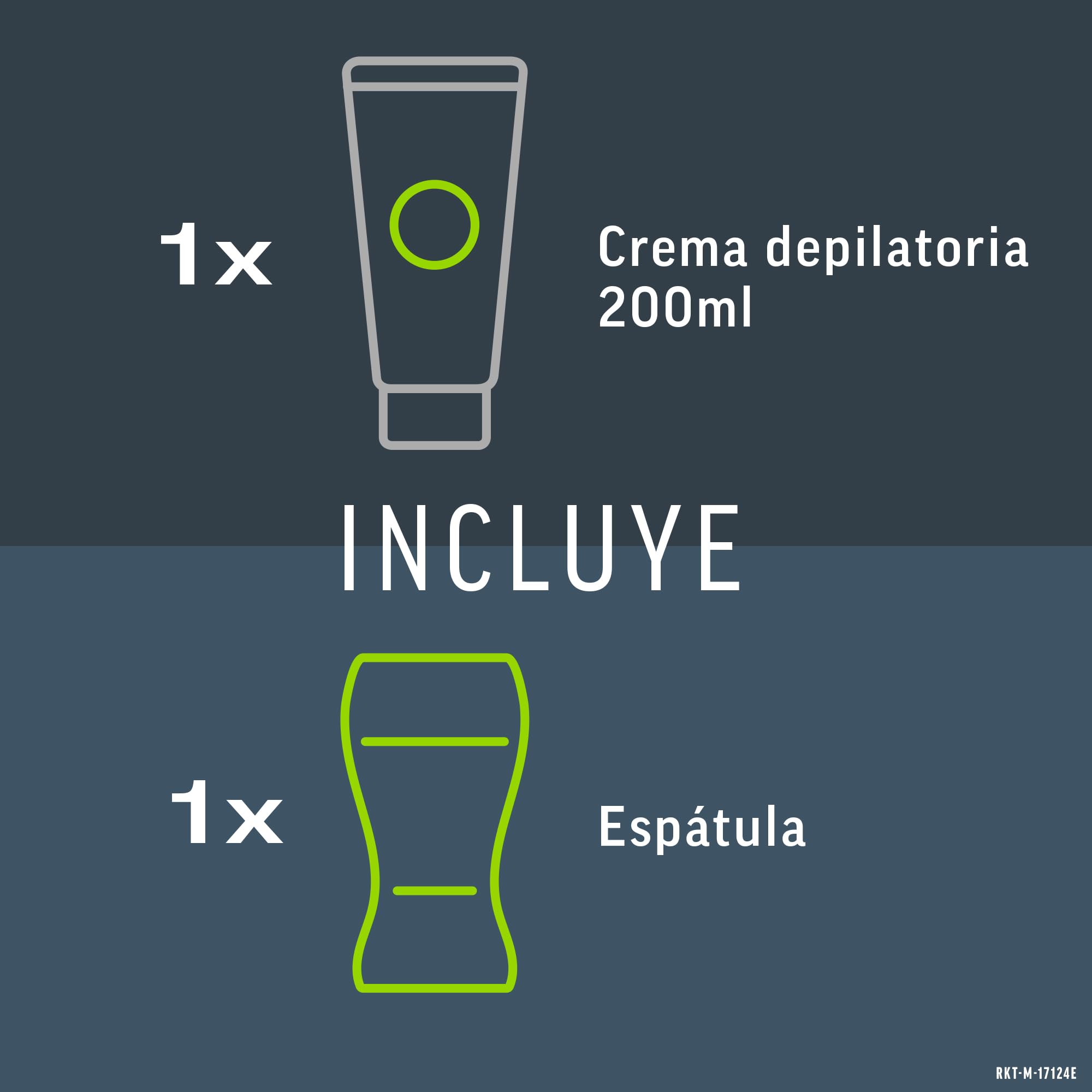 Veet Crema Depilatoria para Hombre Piel Normal, 200 ml (Paquete de 6)