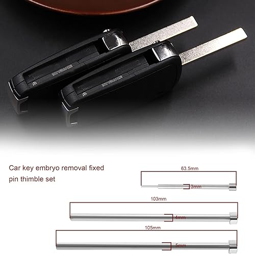 Miniatura 5 de Herramienta de extracción de clavijas remotas para llave de coche, herramienta de extracción de pines con imán para coche, herramienta de reparación