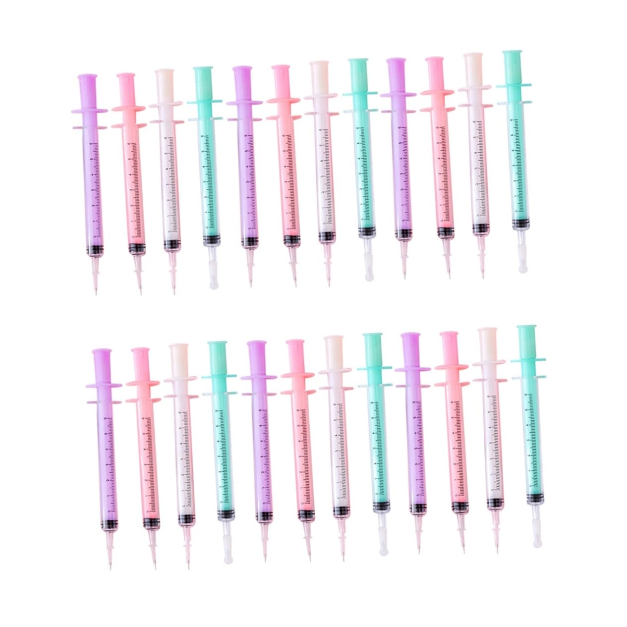24piezas Bolígrafos De Gel De Negro Para Escritura y Dibujo De Material Premium Para y Escuela