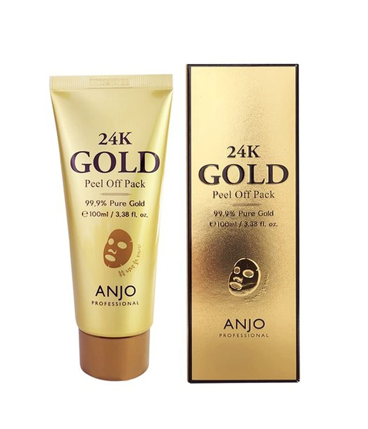 ANJO Professional 24K Gold Peel Off Pack 2EAx100ml/1+1