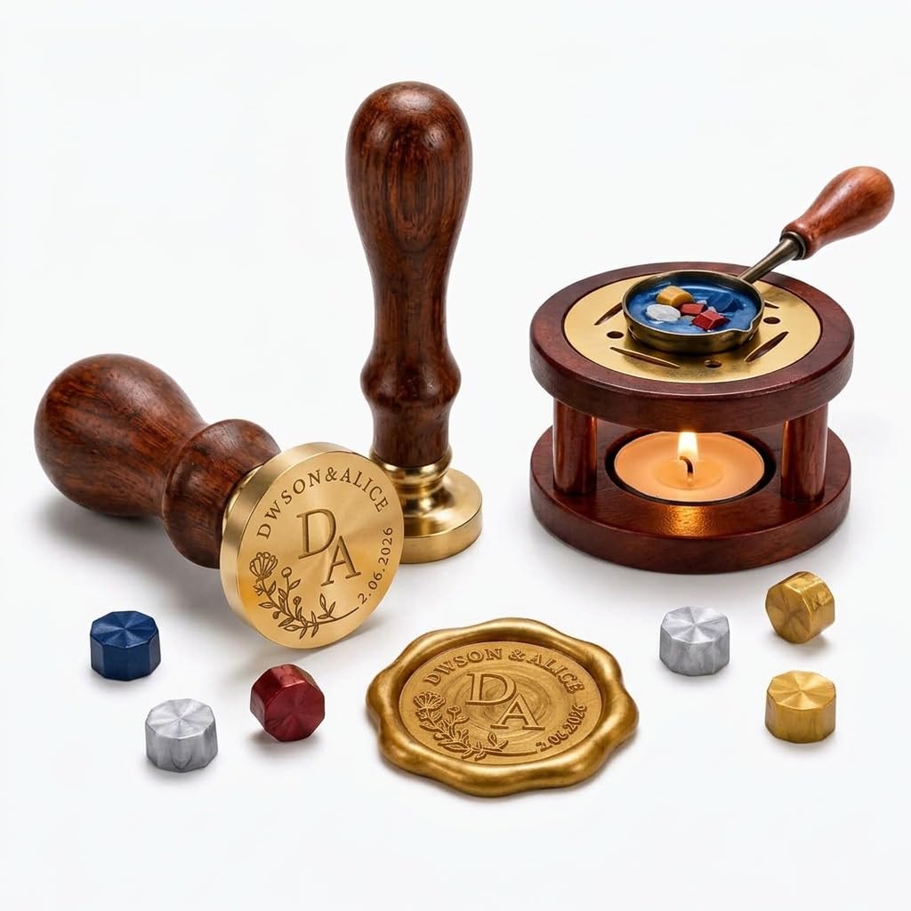 Personalised Wax Seal Stamp,Custom Wax Seal Stamp,Various Themes