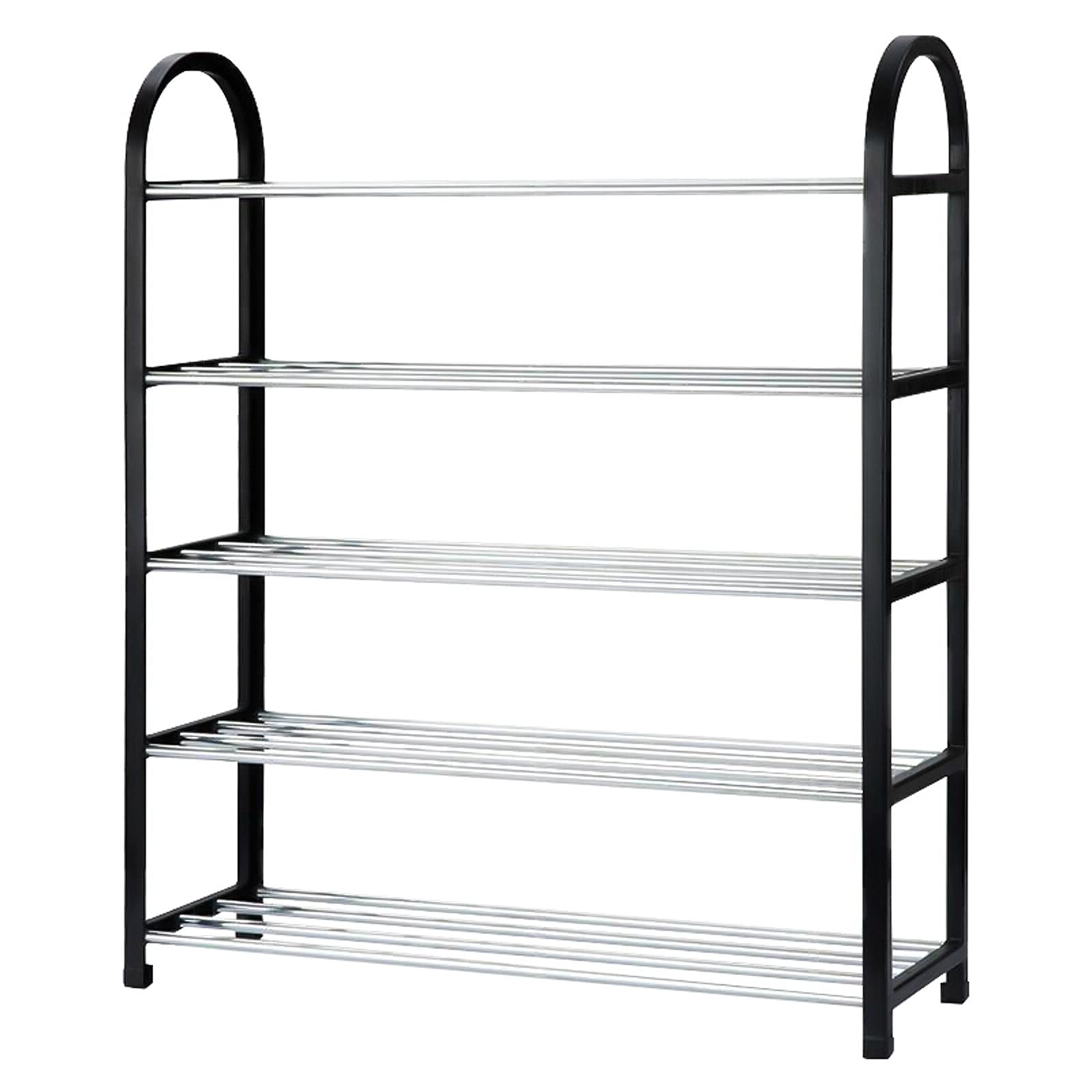 Simple shoe rack pour organiser une entrée encombrée de chaussures