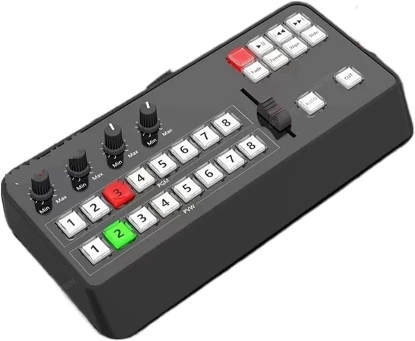 Amazon.co.jp ビデオ切替器 ビデオ ミニ スイッチャー コントロール パネル MIDI2.0 ビデオ録画スイッチボード イン