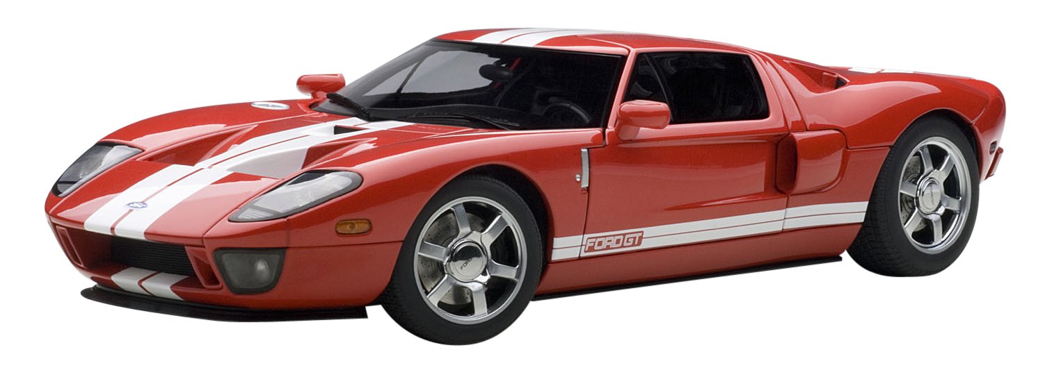 Amazon | AUTOart 1/18 フォード GT '04 (レッド・ホワイト