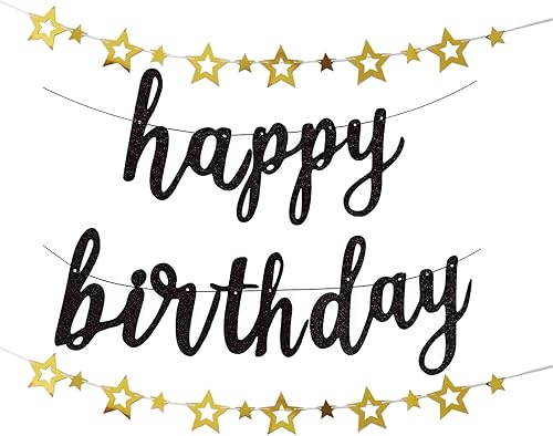 Miniatura 9 de MEETINGU Cartel de feliz cumpleaños de coche de carreras, decoración de fiesta de cumpleaños de auto de carreras, banderas a cuadros en blanco y