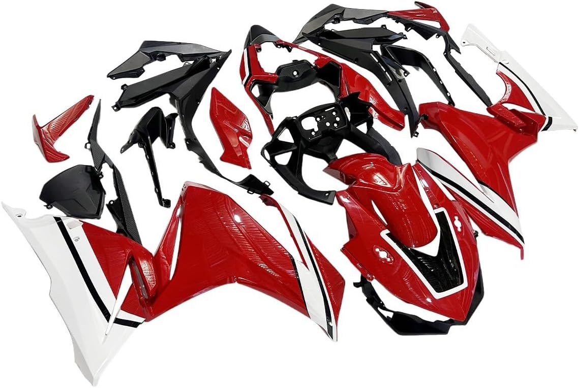 Injection Fairing Kit Fit for 2019-2023 Honda CBR500R 19 20 21 22 23 CBR 500R Complete ABS Plastic Bodywork Body Frame Panel - Red & White