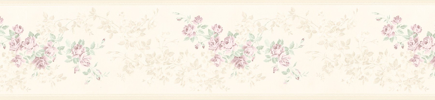 Mirage Silks rosa Trail cenefa elegante para cubrir imperfecciones en juntas de pared