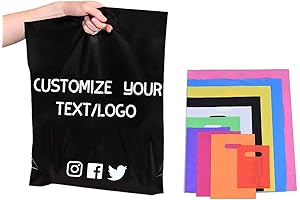 illuzoon Reusable Gift Bags with Logo Customization