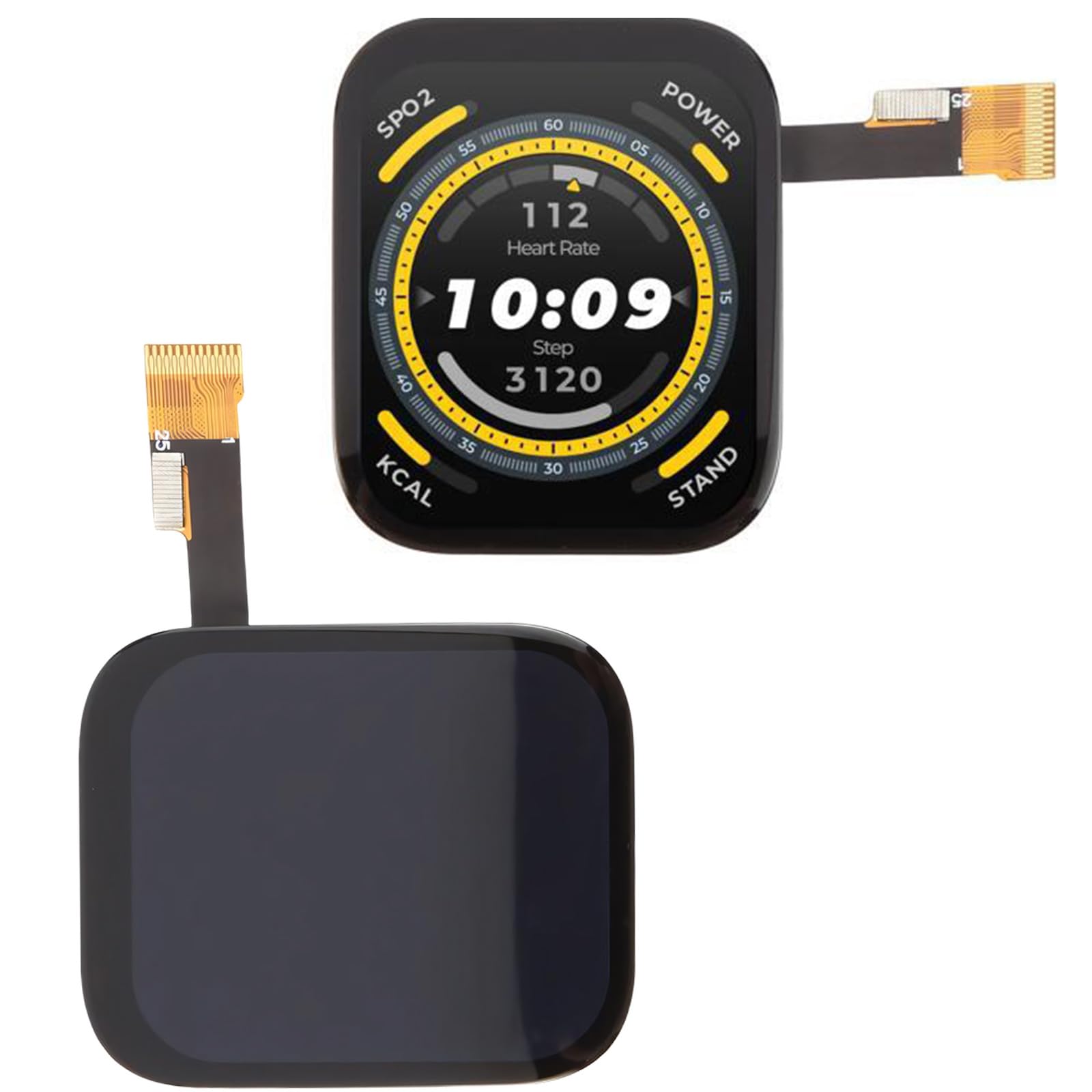 Sostituzione Touch Screen LCD Trasparente, smartwatch Bip 5 | Antiurto con gruppo touch LCD antigraffio, resistenza agli effetti, leggibilità all ' aperto, stile attivo