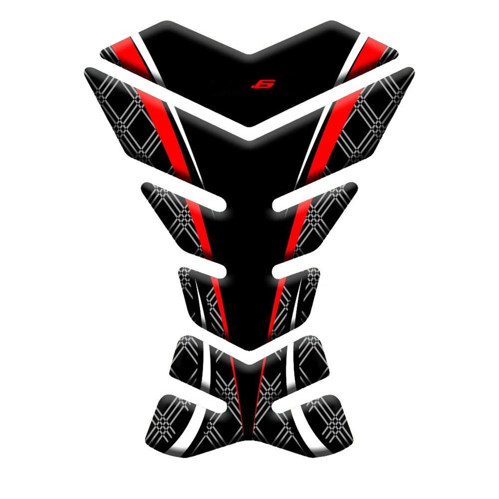 Slimes Color8 Motorcycle Stickers Tank Pad Sticker Protector Decals Case For Kawasaki For Er6n For Er-6N Tankpad(Color8)