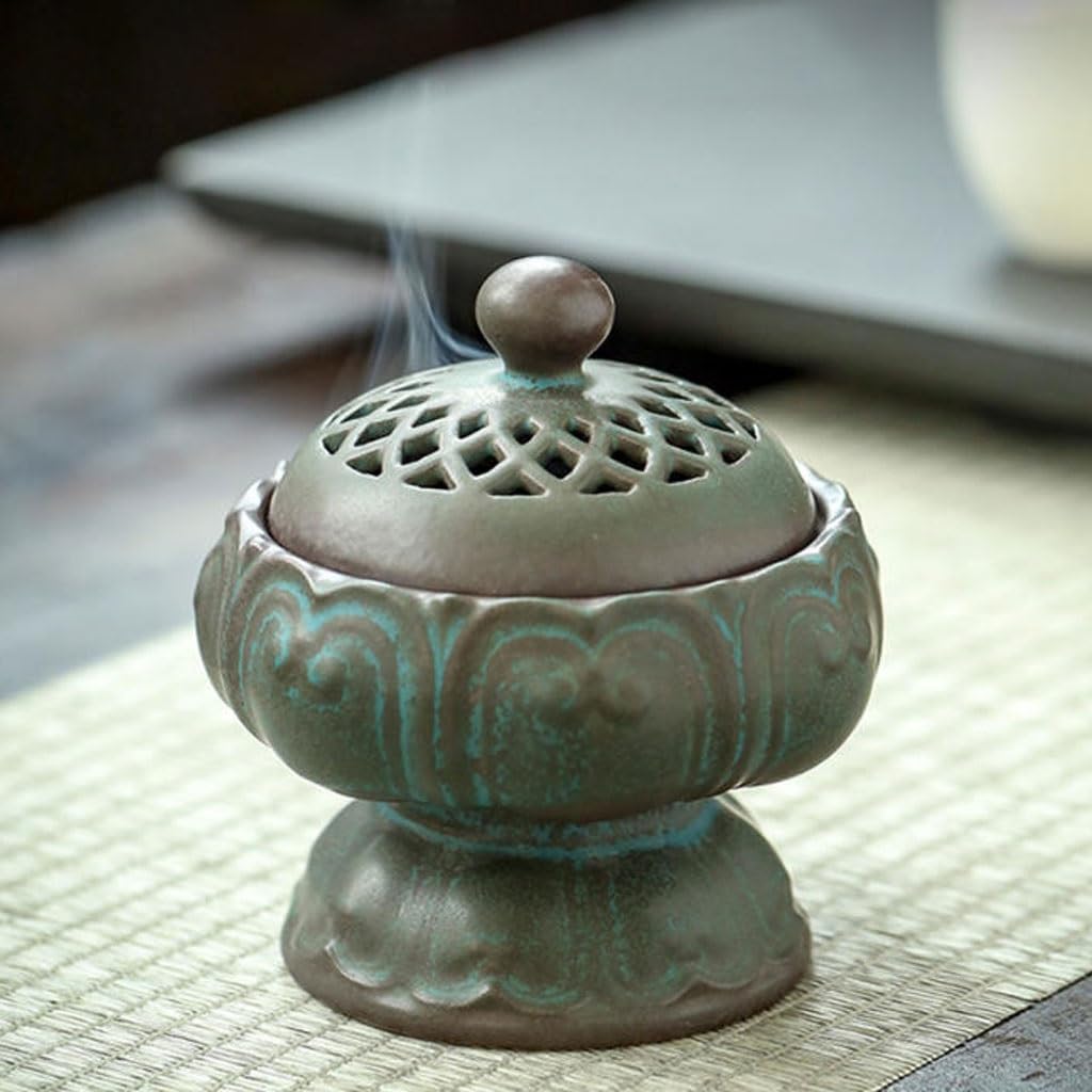 Home Zen Bruciatore Di Incenso In Ceramica For Interni Arte Vassoio For In Legno Agar Antico Portaincenso Bruciatore di Incenso a Riflusso