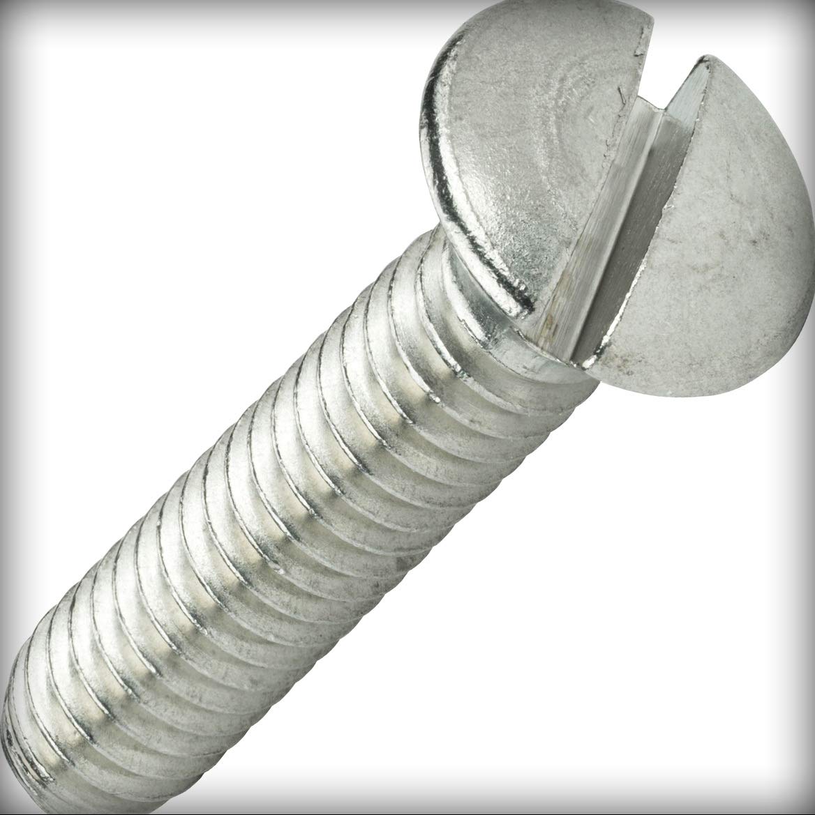 New Pack of 50 Pcs 12-24 x 3/4 inch Slotted Oval Head Hardware Stainless Steel Metal Machine Screws Kit 18-8 Set Warranity by Pr-Merchant