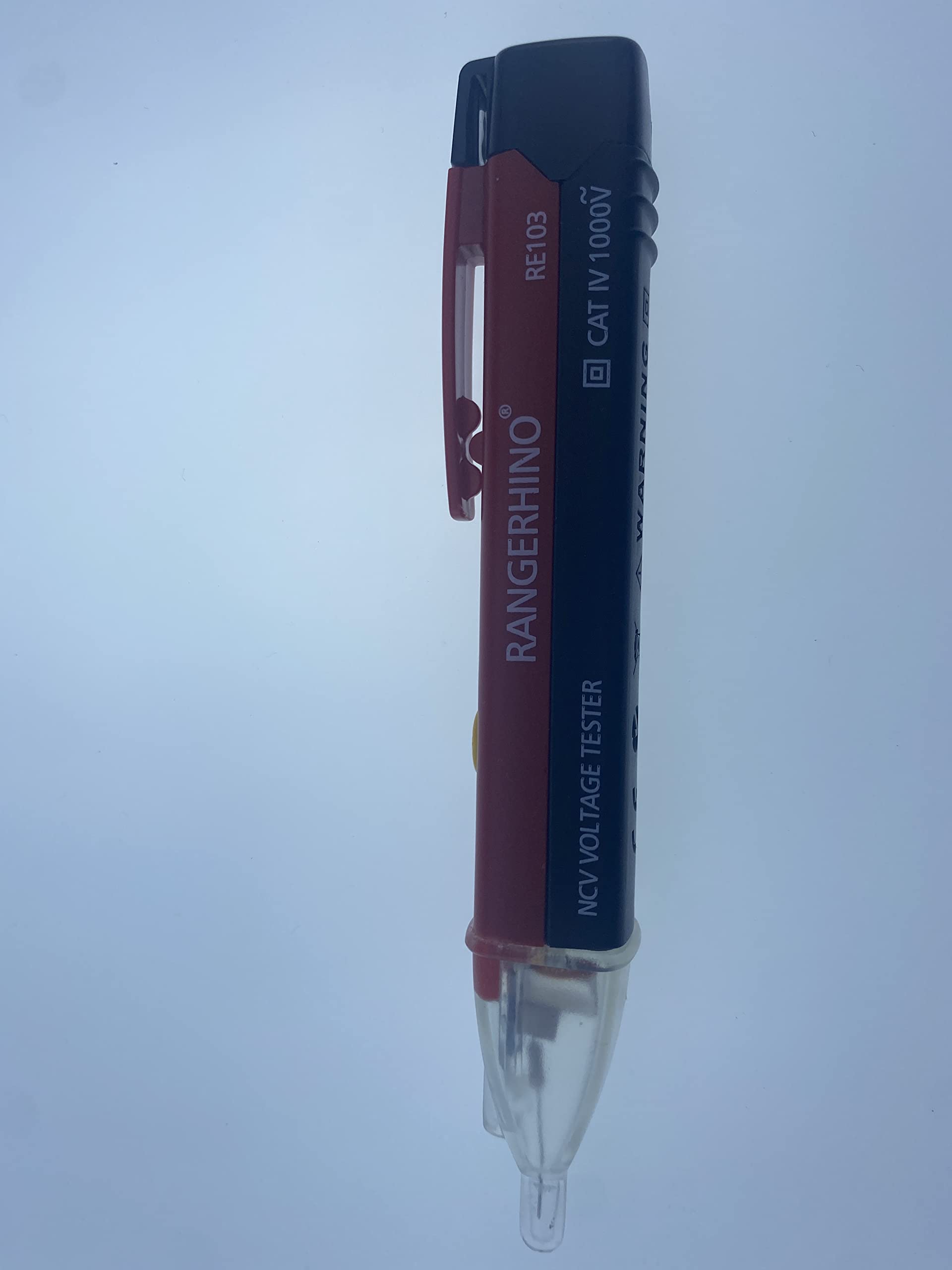 RANGERHINO Volt Alert Non-Contact Voltage Tester 90V 1000V Voltage Detector Pen Circuit Tester Tool with Led Flashlight Auto Shutdown