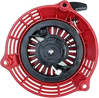Vista 6 de Reemplazo de arranque de retroceso para Honda GC135 GC160 GCV135 GCV160 Arrancador de tracción 28400-ZL8-023ZA, rojo