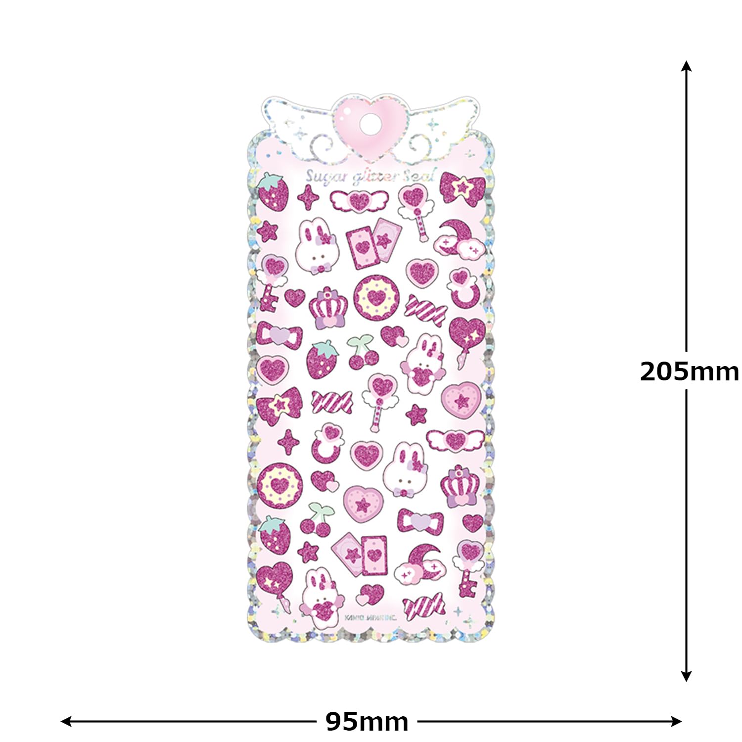 Amazon.co.jp: カミオジャパン シール SUGAR GLITTER SEAL マジカル