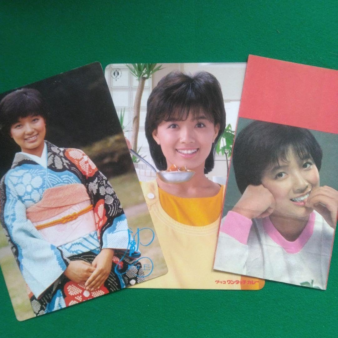 昭和レトロ★ロマンM(マイクセット)★榊原郁恵風台紙・おもちゃ・アイドル 昭和レトロ☆ロマンM(マイクセット)☆榊原郁恵風台紙・おもちゃ