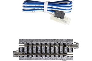 Kato N Scale: 62mm 2-7/16" Straight Feeder Track Section for Model Railroad Layouts