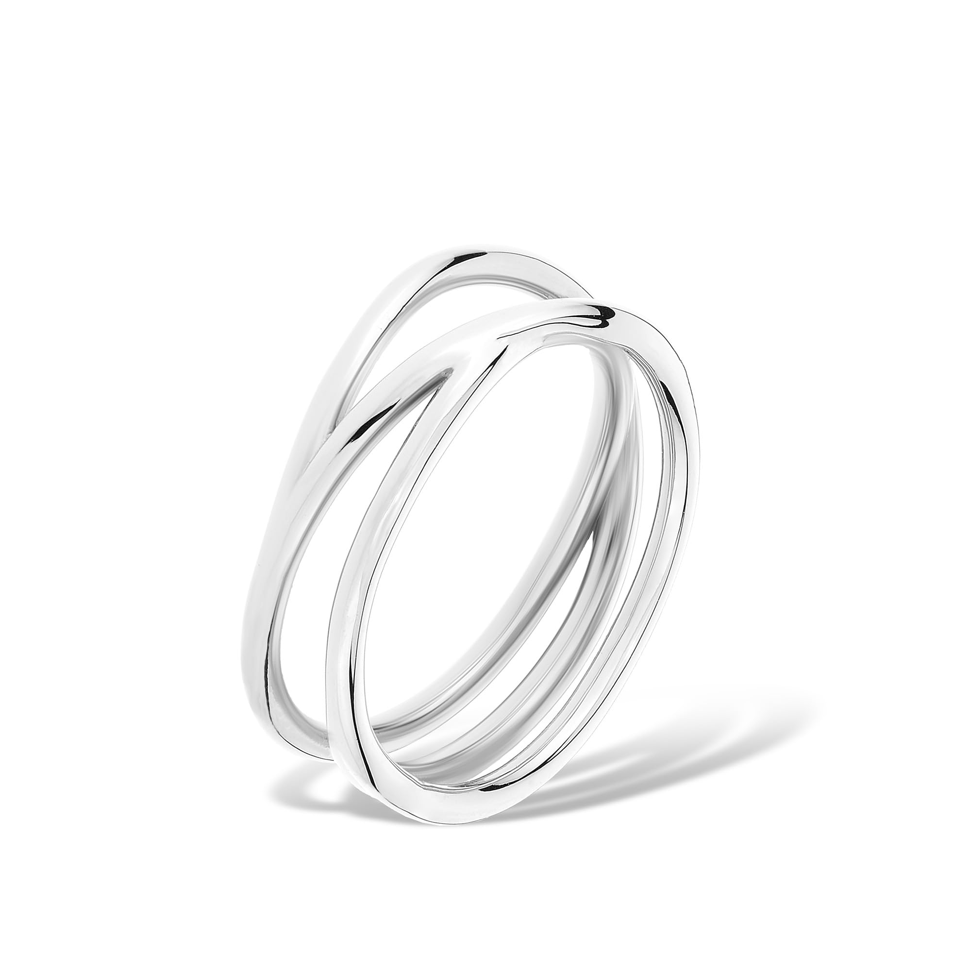 Liebeskind Berlin LJ-1624-R-54 Ring Stainless Steel Silver, Stainless Steel, No Gemstone
