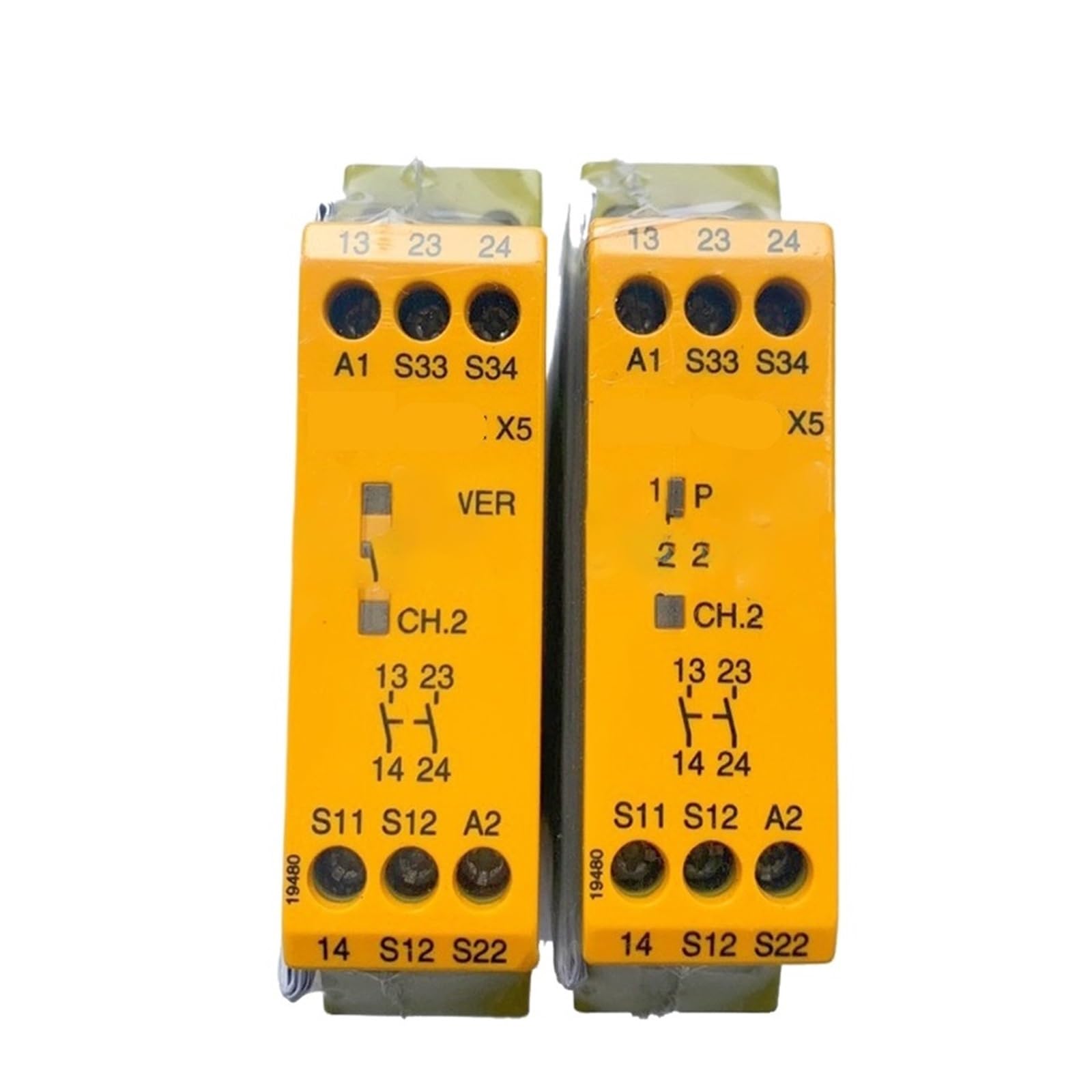 ZVQYSGIW 1pcs X5 774325 Relay Modules 24VACDC 2n/o