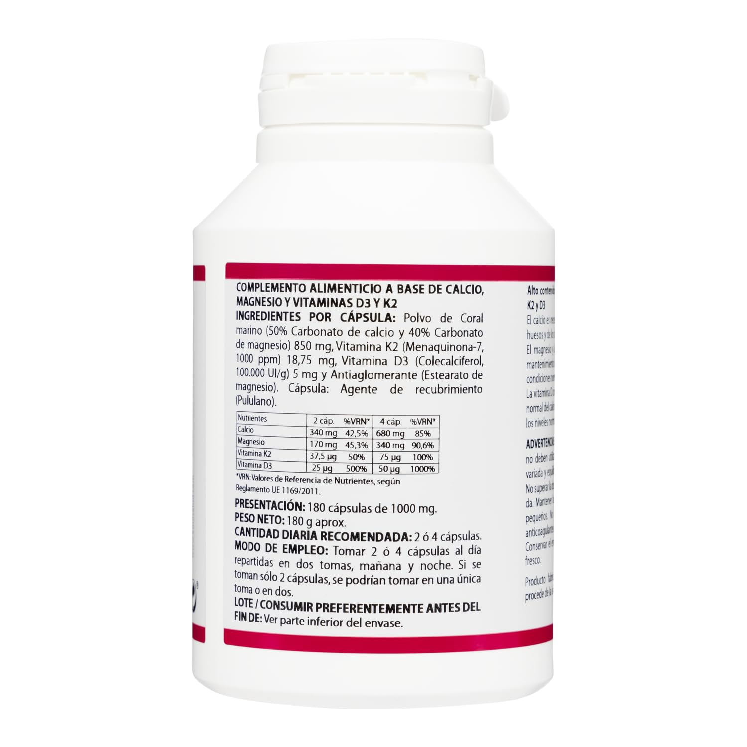 EQUISALUD HOLOMEGA OSEONUTRIENT suplement diety w kapsułkach 180 kapsułek