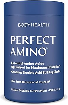 Bodyhealth perfectamino tablets (150 ct), essential amino acid wi…