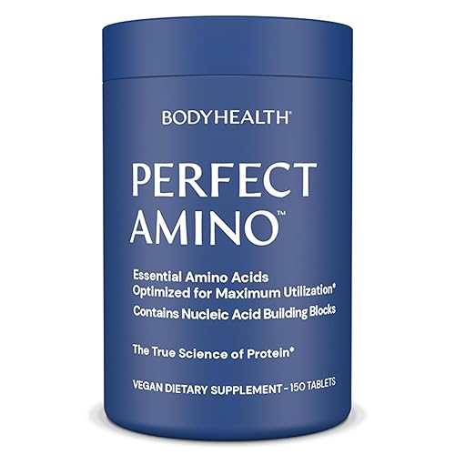 BodyHealth PerfectAmino Tablets (150 ct), Essential Amino Acid with BCAAs