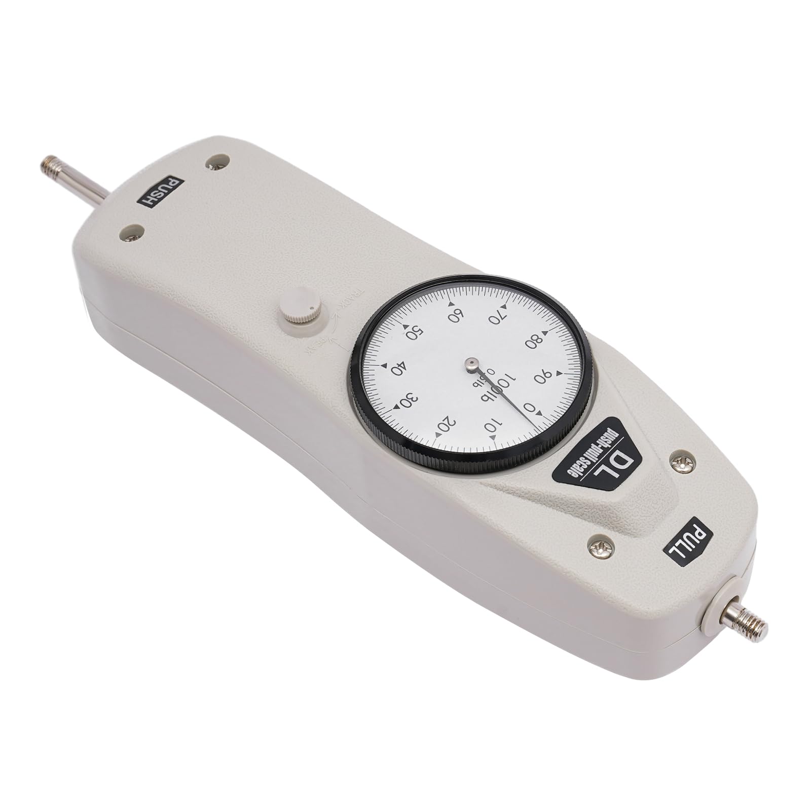 Digital Force Gauge Push Two Modes Portable handhold Force Meter with 5 Test Parts for Electric, Hardware, Automobile Parts Pull-Push Load Testing Industries