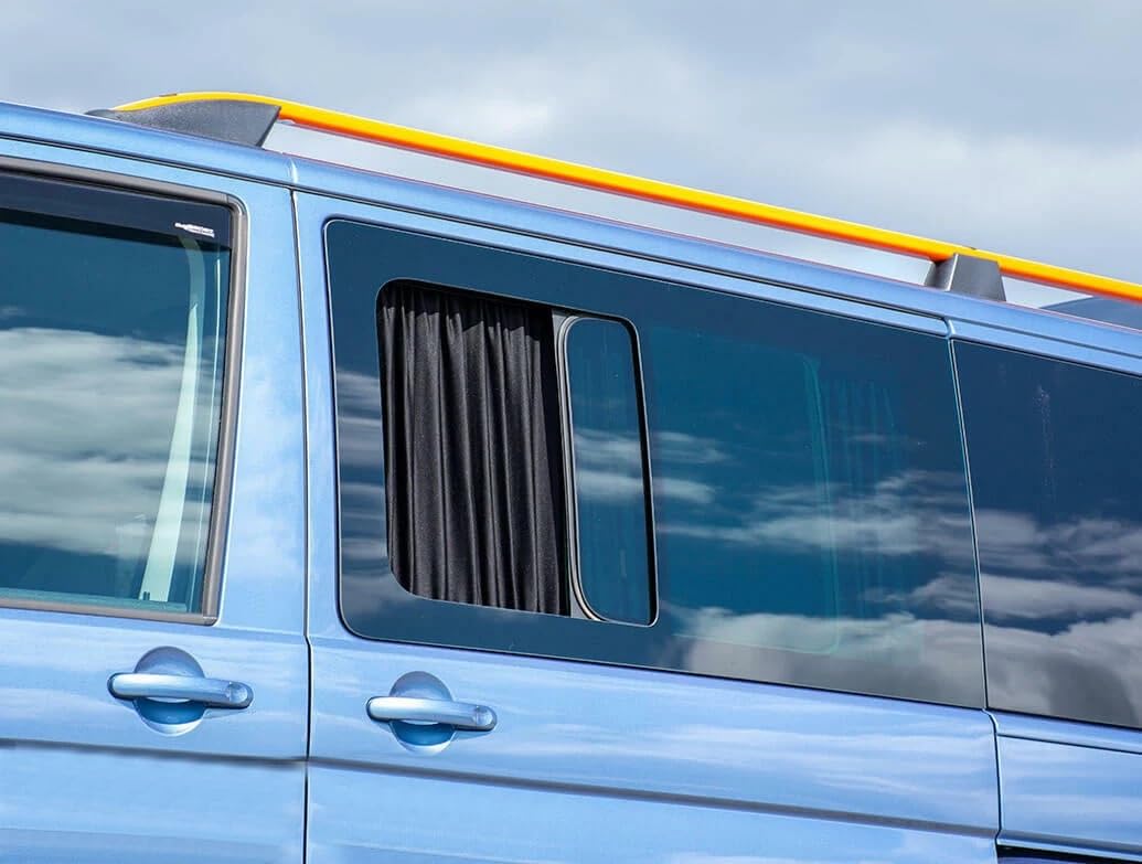 Rideau Voiture,Rideau Van AméNagé Rideau Pare-Soleil for Caravane, Rideau D'intimité for Camping-Car, Utilisation Adaptée pour VW T5, T6(70 X 47cm)
