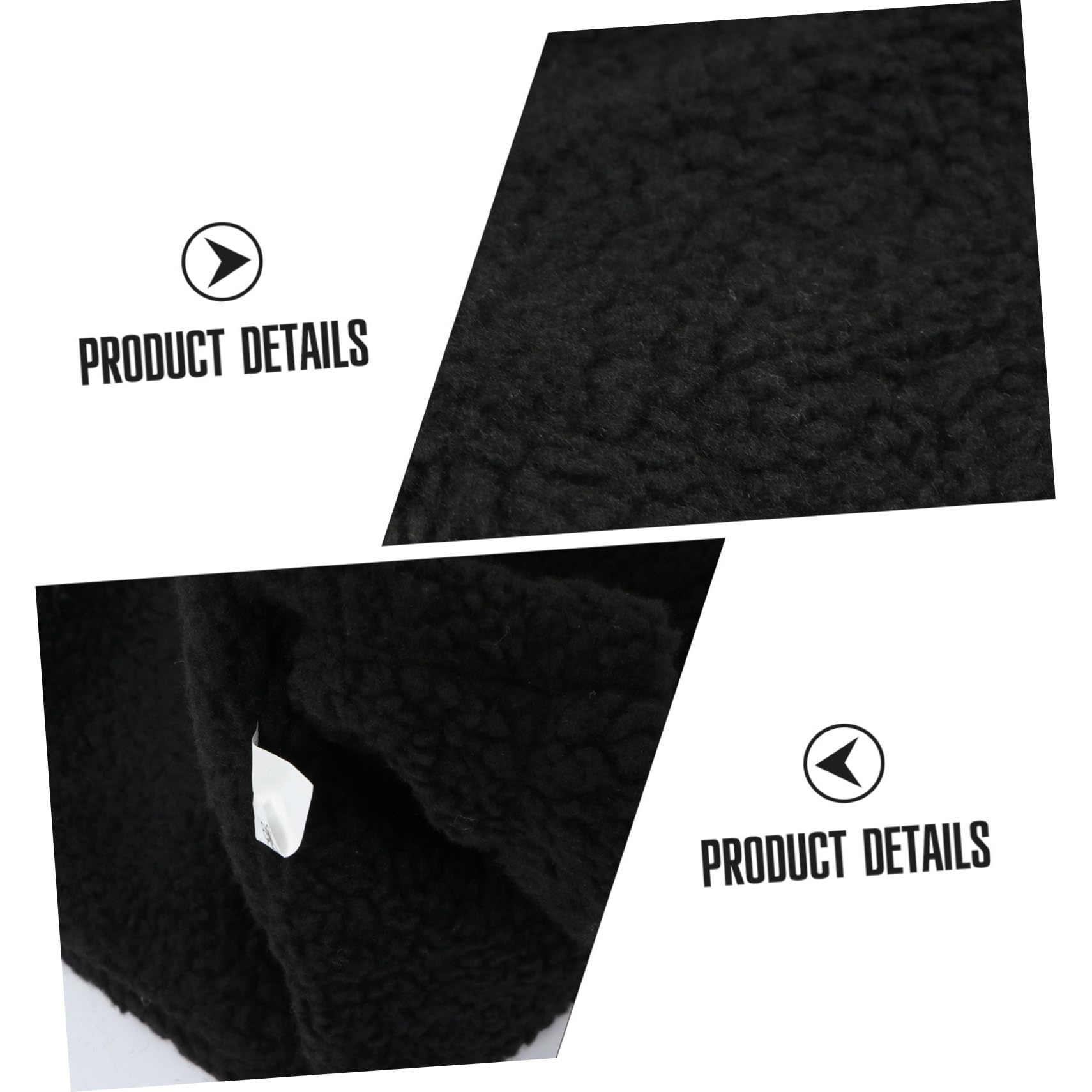Angoily Hamac pour Chat Lit Radiateur Suspendu Noir en PP et Polyester