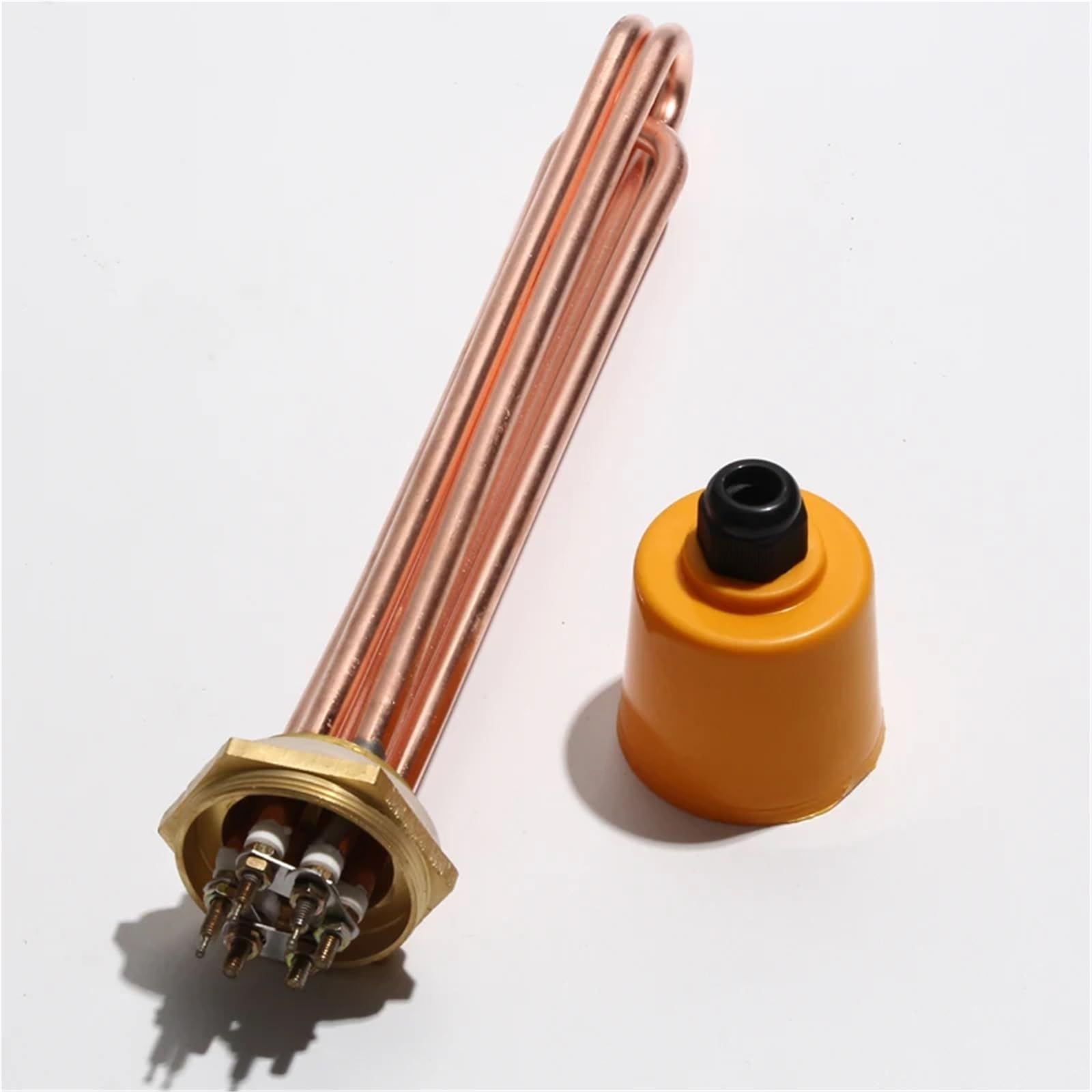 Elemento calefactor eléctrico tubular para tanque de caldera 3KW4.5KW6KW9KW12KW Resistencia al agua (DN50, 110V, 12KW 360mm)