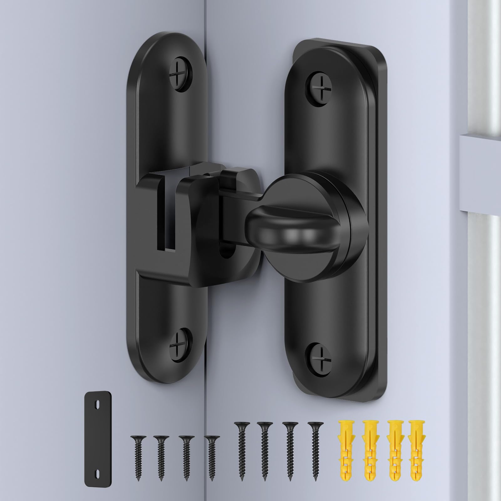 Barn Door Lock & Latch - Secure Sliding Doors -1