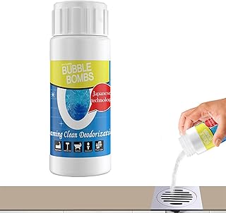 Powerful Pipe Dredging Cleansing Power,Sink and Drain Cleaner | Fast Pipe Dredge Cleaner Powder, Lkaline Solvent and Surfactant, for Kitchen Toilet Floor Drain Pipeline Quick Cleaning Tool N/a/a