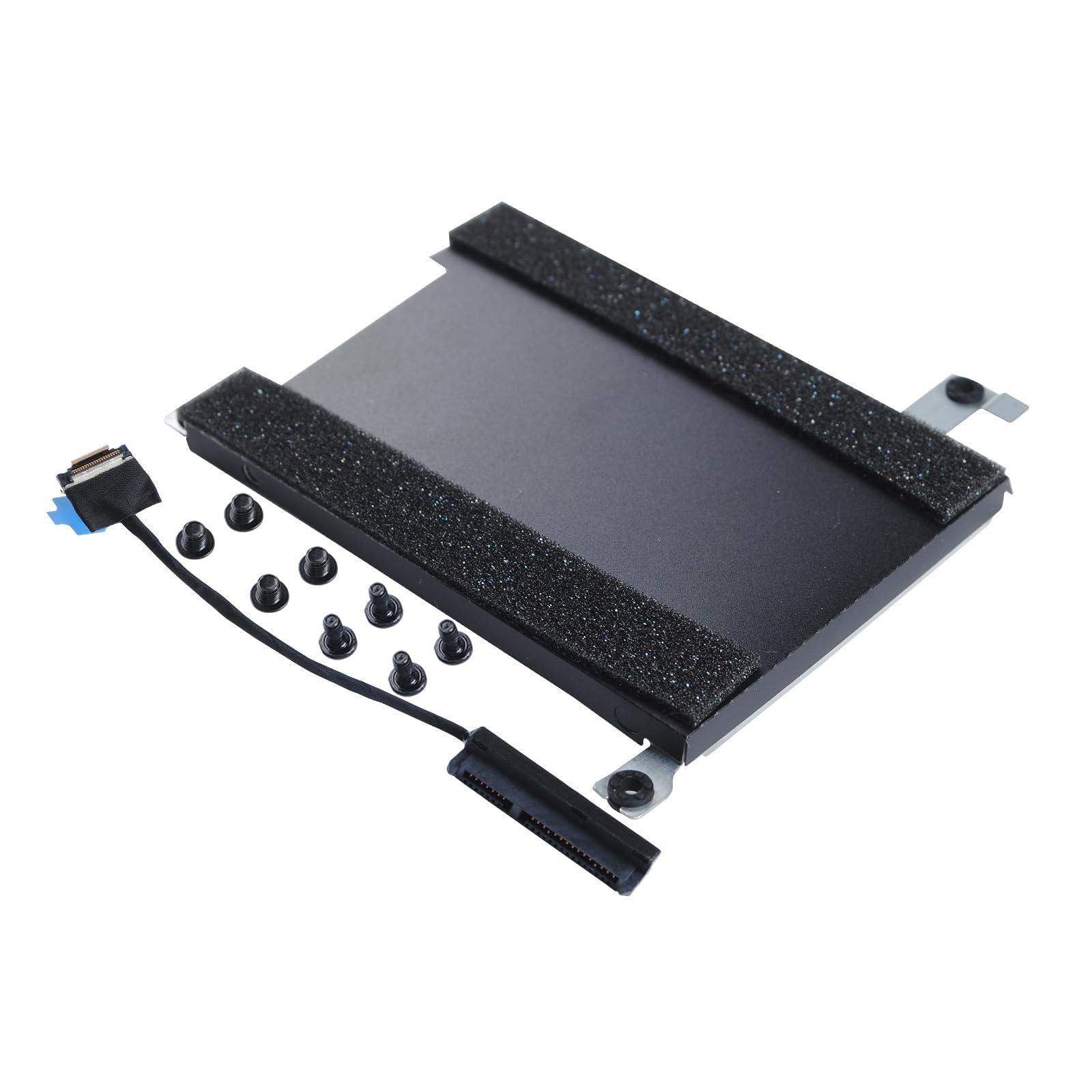 Kit Caddy per disco rigido SATA da 2,5" per Dell Latitude 15 5510 5511 5505 5502 5501 5500, Precision 15 3540 3541 3542 3550 3551, con cavo, staffa, viti