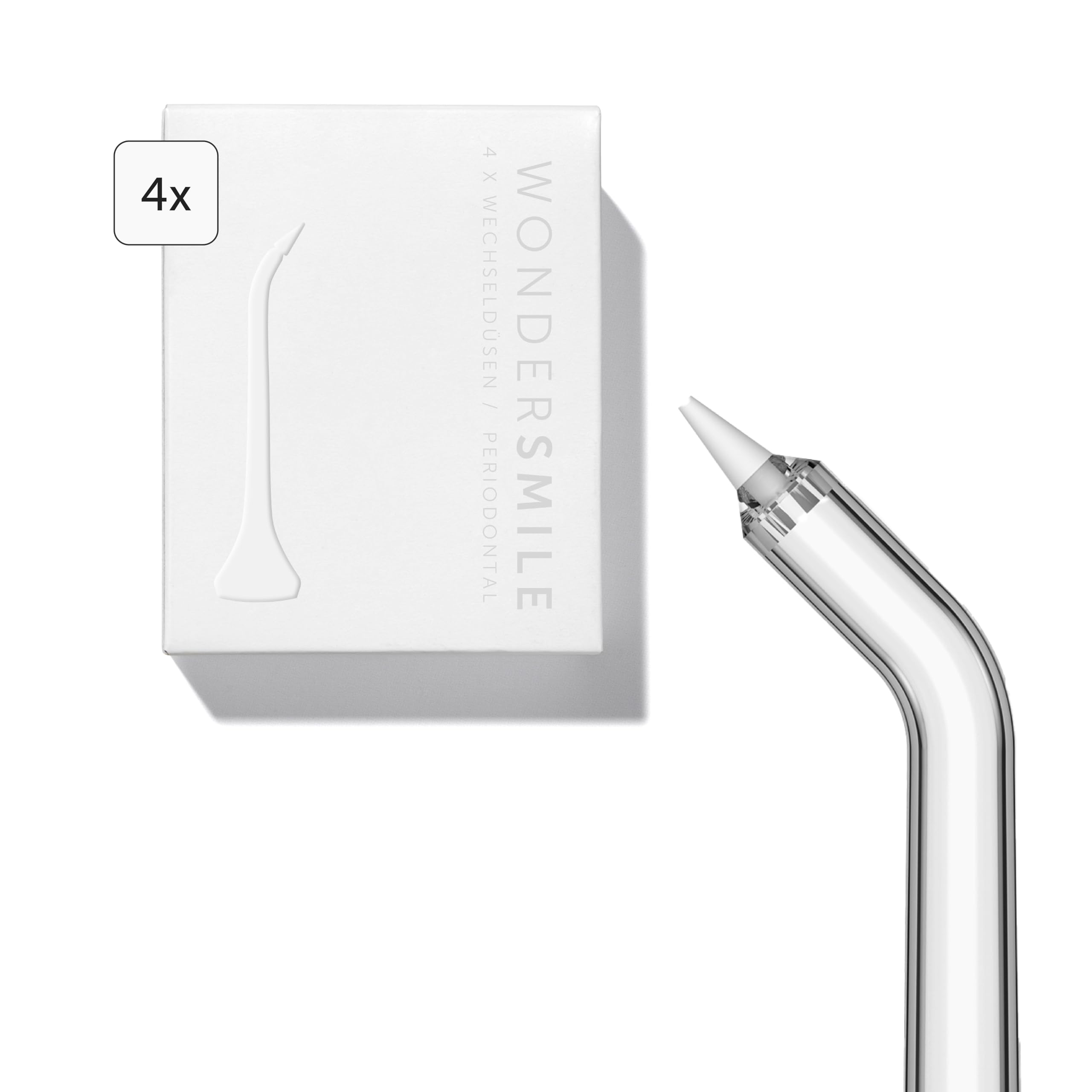 Wondersmile Munddusche PRO - Testsieger 2026-100 Tage risikofrei testen - SmoothFlow-Technologie für optimale Zahn- & Zahnfleischpflege - mit 5 Modi - PowerAkku mit bis zu 30 Tagen Laufzeit