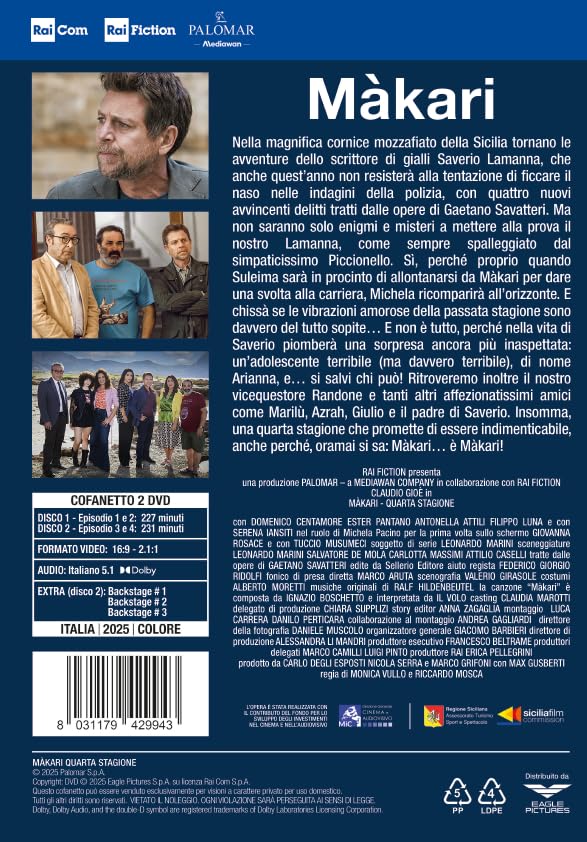 DVD Makari - Stagione 04 edición de 2 DVD con la temporada completa sin cortes 3