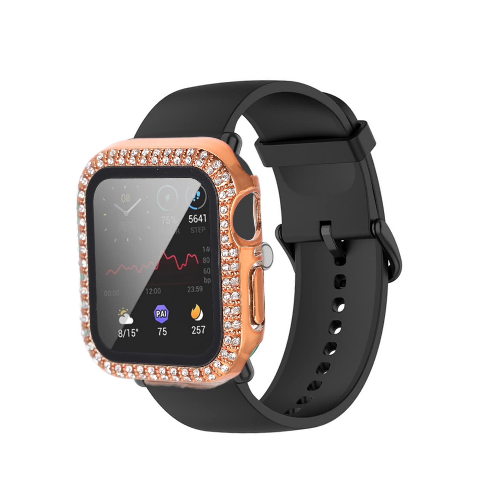 Housoutil Ochrona Ekranu 15 oglądam smartwatche zegarek osłona ochronna Ochrona zegarka Zabezpieczenie zegarka osłona chroniąca smartwatch ochraniacz zegarka inteligentny walizka