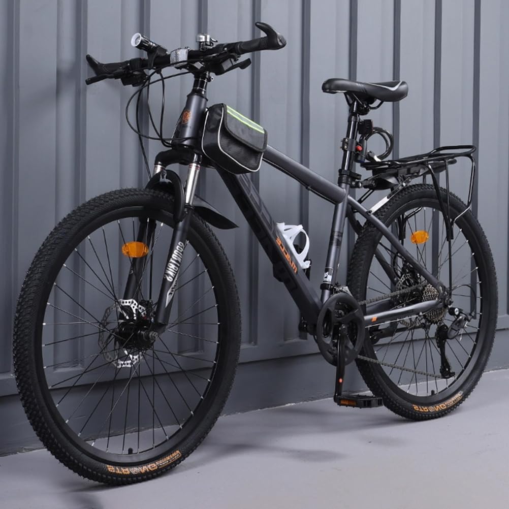 Mountain Bike, 24, 26, 27.5 Inches, 21 Speed Shifter, Cross Bike, Gravel Road Bike, With Mud Flap, Front Suspension, Disc Brake, For Commuting to Work or School, Street Riding, Beginners, Kids