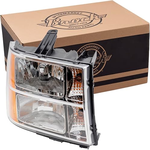 Brock Faro delantero de repuesto compatible con camioneta Sierra 2007-2014 25799194