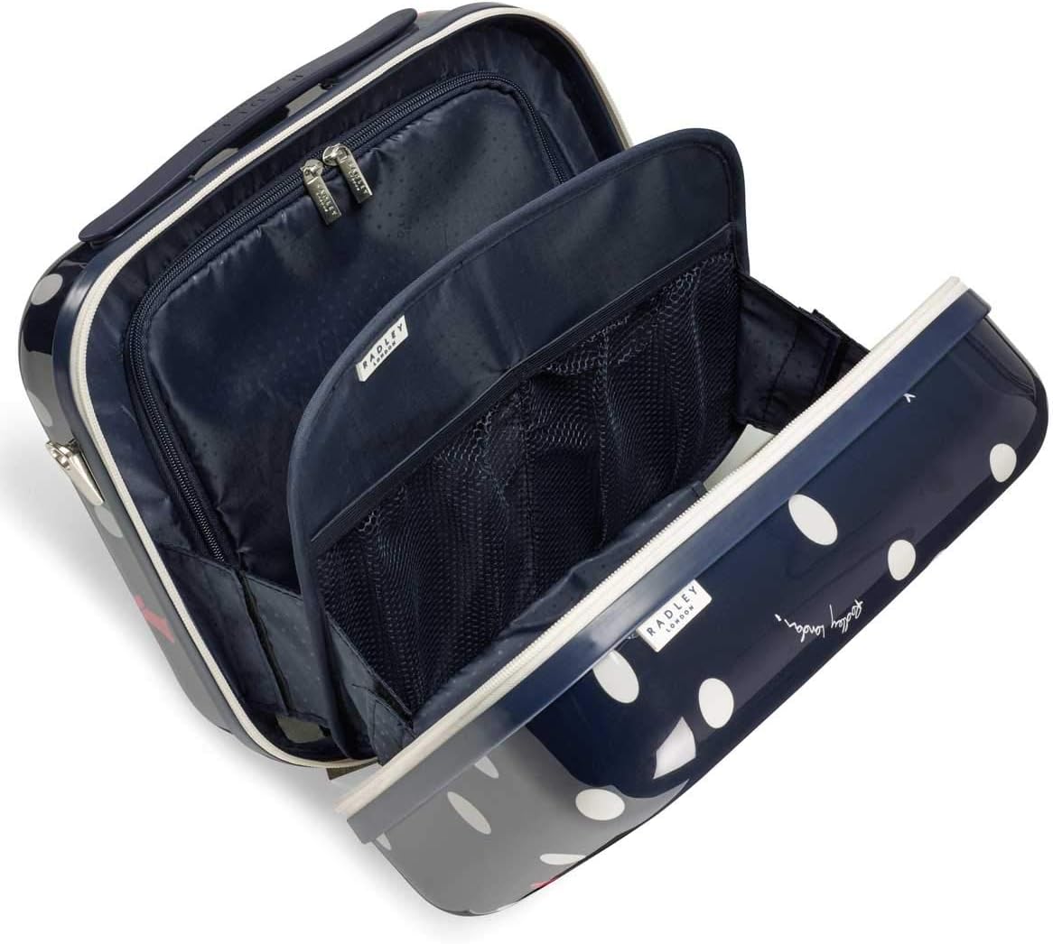 radley vintage dog dot vanity case