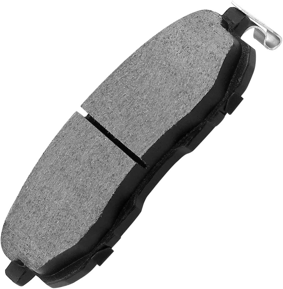 Ceramic Front and Rear Brake Pads Kit for 2002-2013 Nissan Altima, 2007-2017 Nissan Sentra, 2003-2005 Nissan 350Z, 2011-2017 Nissan Juke, 2003-2005 Infiniti G35
