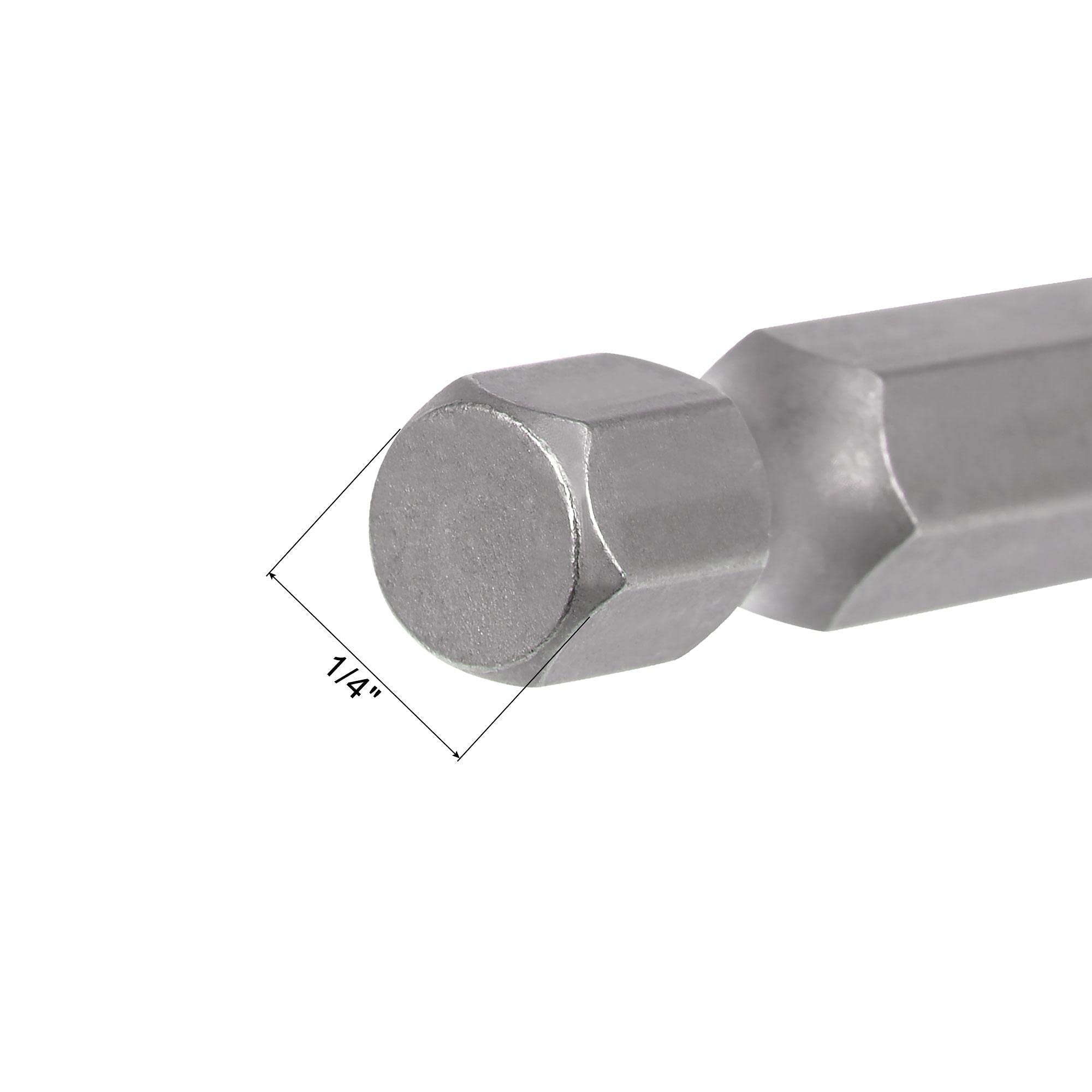 Sourcing Map 5 Puntas De Destornillador Phillips De Impacto PH2 (#2