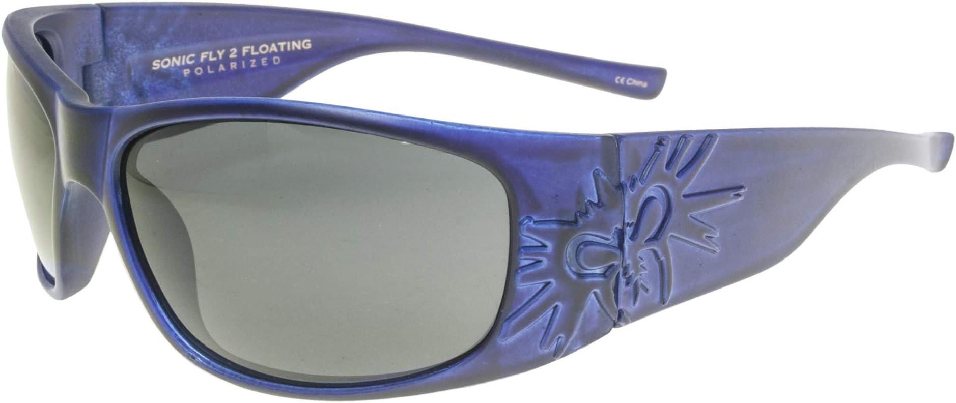 Black Flys Sonic 2 Floating Polarized Shield Sunglasses