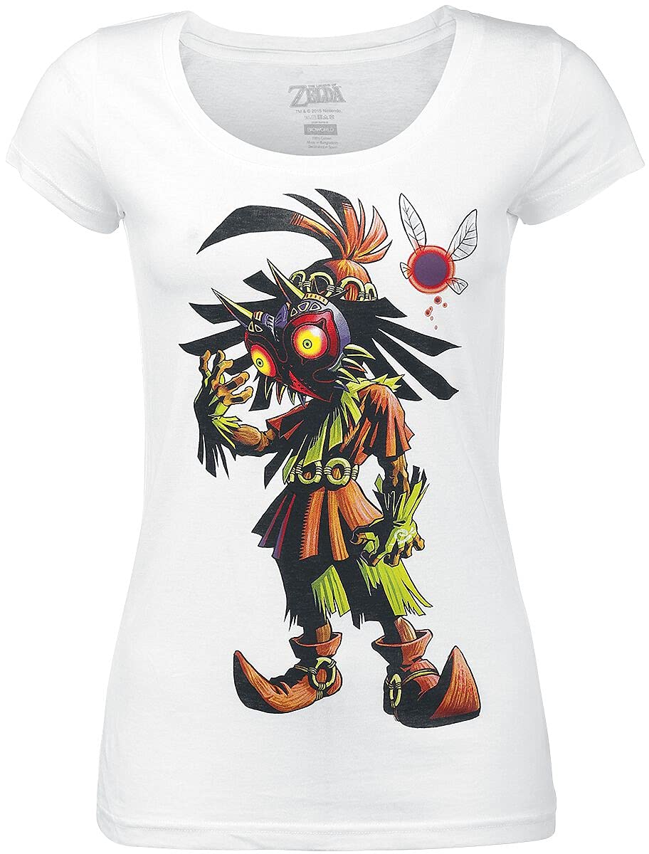 Nintendo T-Shirt (Damen) -XL- Zelda Majora's Mask