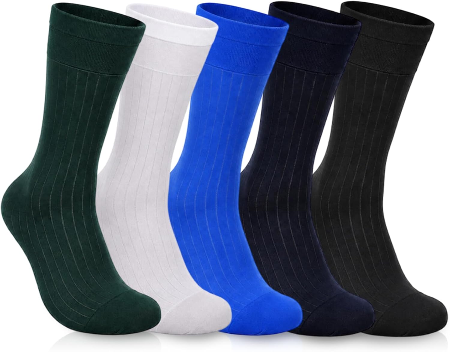 5 Pairs Nylon Socks Silk Socks for Men Thin Men Sheer Sock Stockings